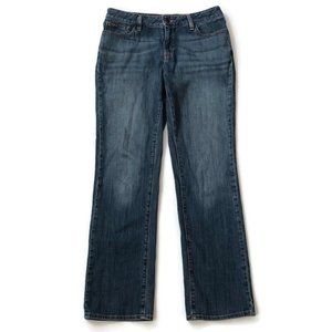 L.L. Bean Jeans Favorite Fit Straight Blue Denim